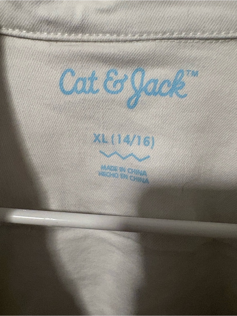 Cat & Jack White Jean Jacket - Picture 2 of 6